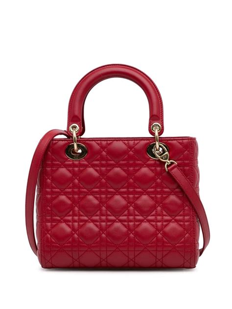 borsa dior lady rutenio|Borsa a tracolla Lady Dior media 2014 .